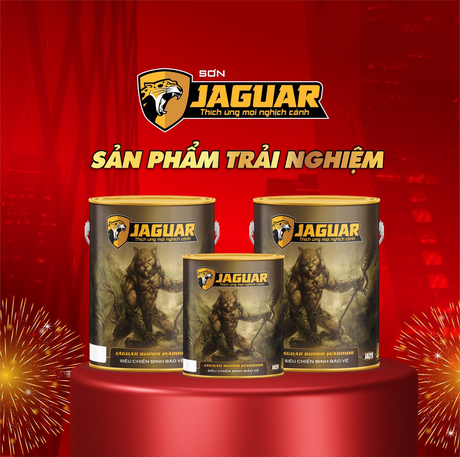 Thông báo ra mắt sản phẩm mới JAGUAR SUPER WORRIOR – Siêu chiến binh Jaguar JA29