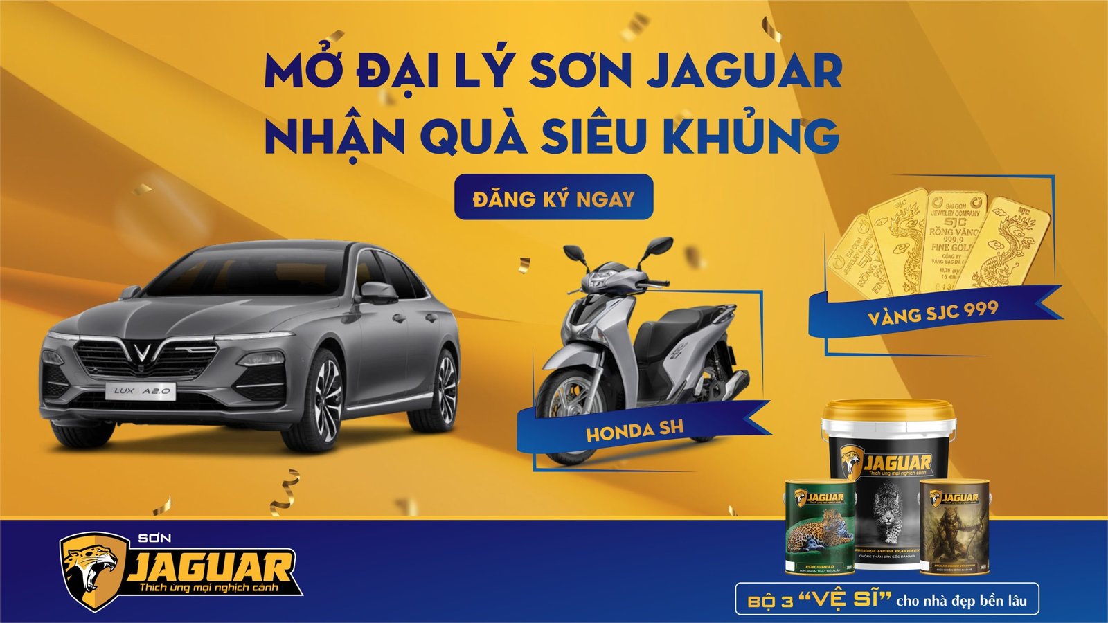 6 lý do nên mở đại lý kinh doanh sơn cùng Sơn Jaguar