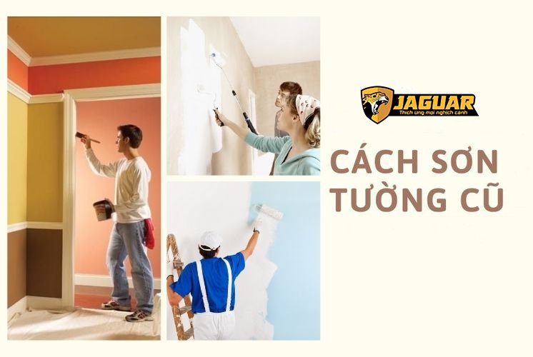 Cách loại bỏ lớp sơn tường cũ trước khi thay màu sơn mới