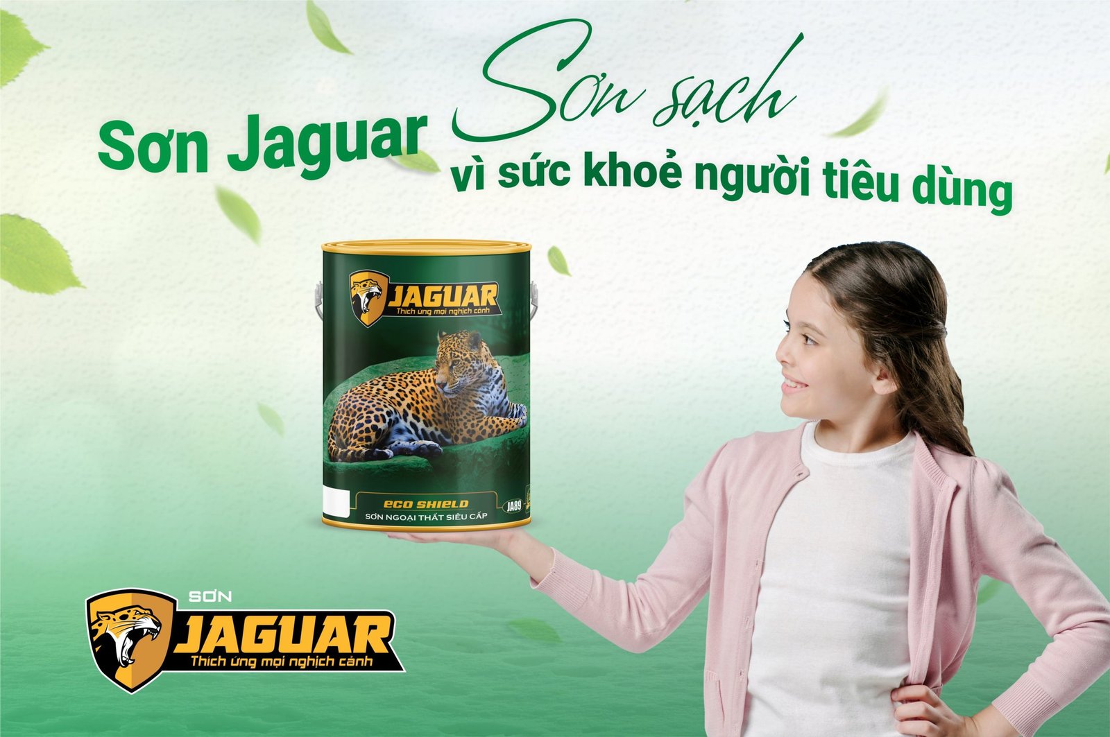 Sơn Jaguar – Sơn xanh thân thiện với môi trường