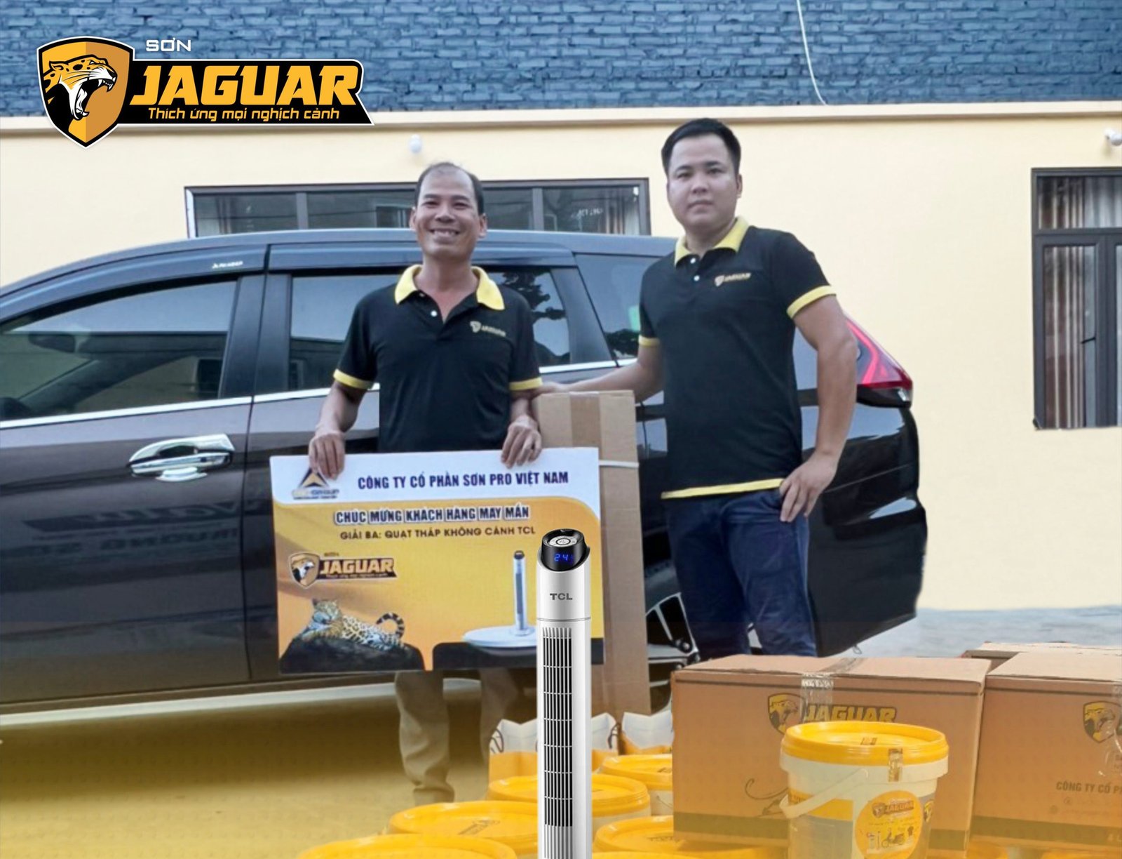 Mua Sơn Jaguar trúng quà