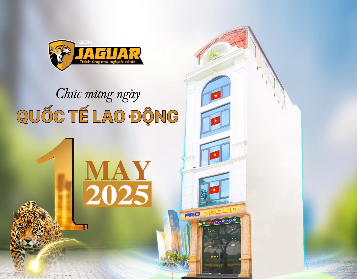 CHÚC MỪNG NGÀY QUỐC TẾ LAO ĐỘNG 1/5