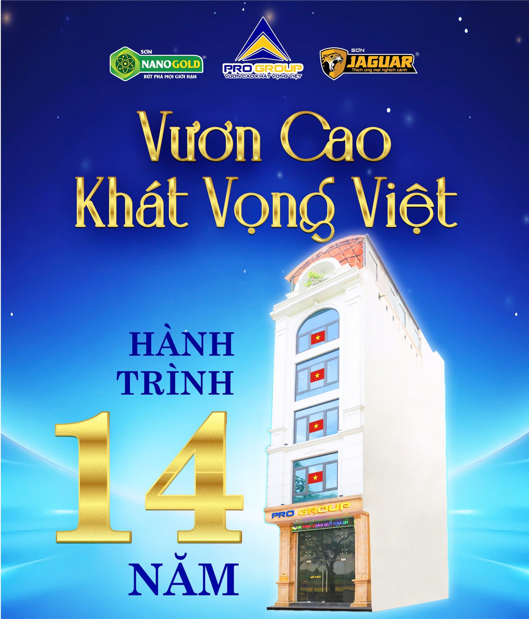 PRO GROUP – 14 NĂM: MỘT HÀNH TRÌNH, MỘT NIỀM TIN