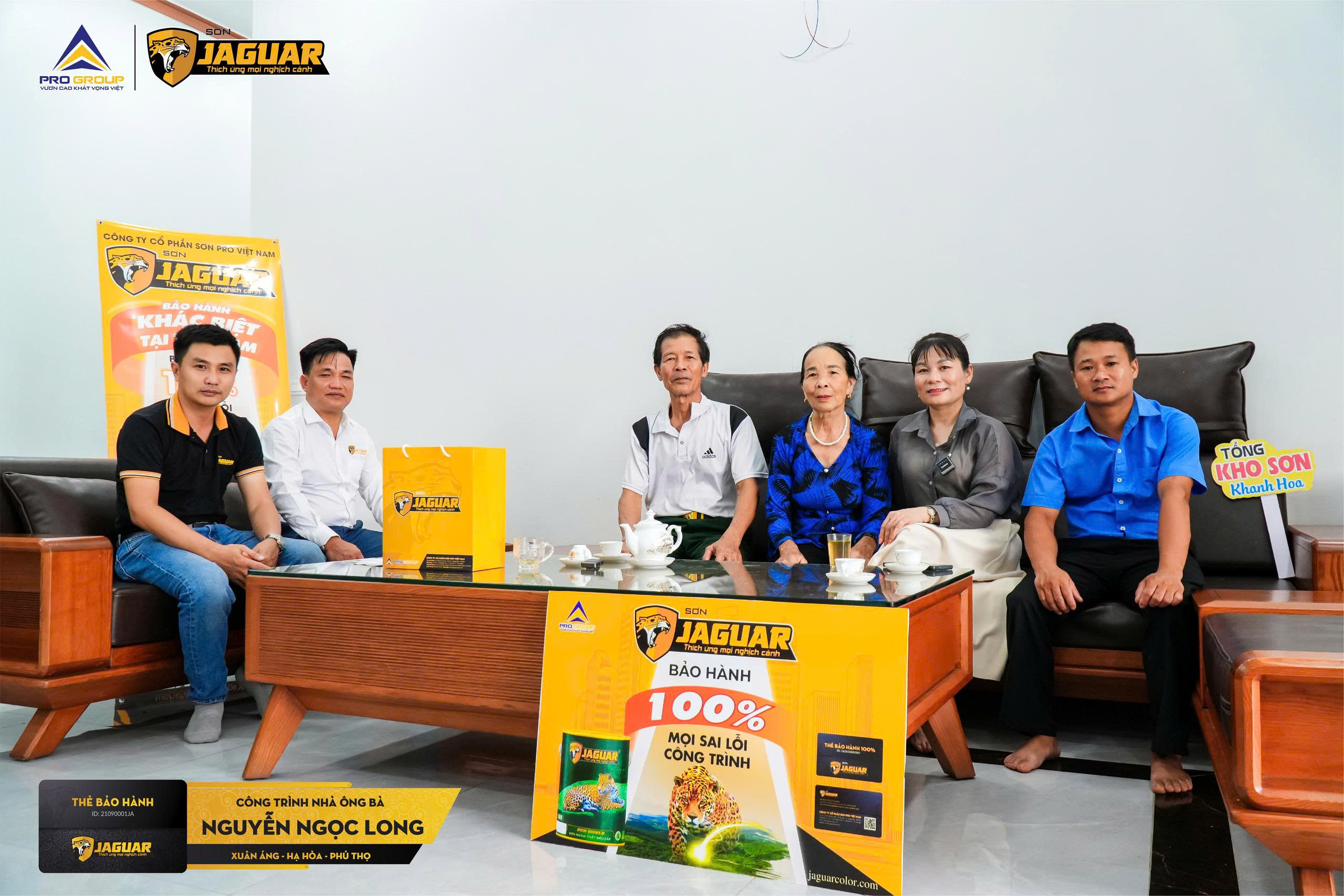 SƠN JAGUAR – CAM KẾT BẢO HÀNH MỌI SAI LỖI CÔNG TRÌNH Ở PHÚ THỌ