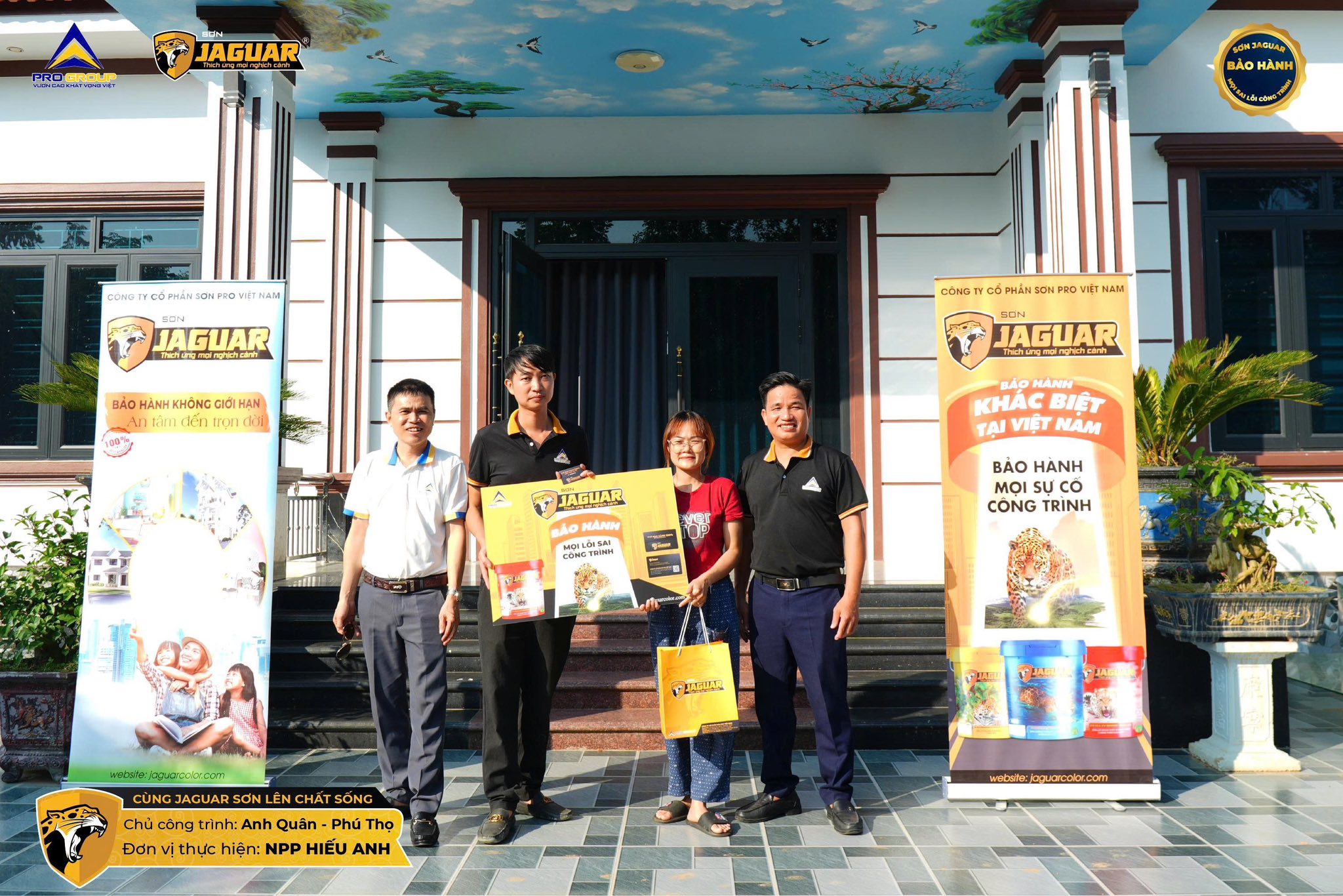 [PHÚ THỌ] CÙNG JAGUAR SƠN LÊN CHẤT SỐNG, KIẾN TẠO CÔNG TRÌNH BỀN ĐẸP – KHẲNG ĐỊNH BẢN LĨNH 🐆