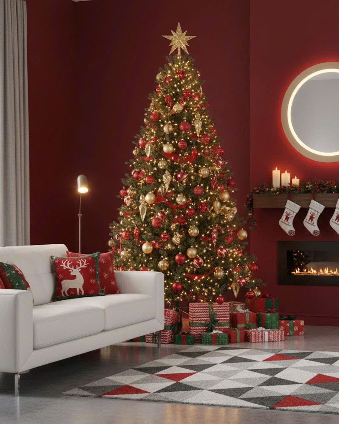 5 Ý Tưởng Sơn Và Trang Trí Nhà Cực “Chất” Đón Giáng Sinh Ấm Áp