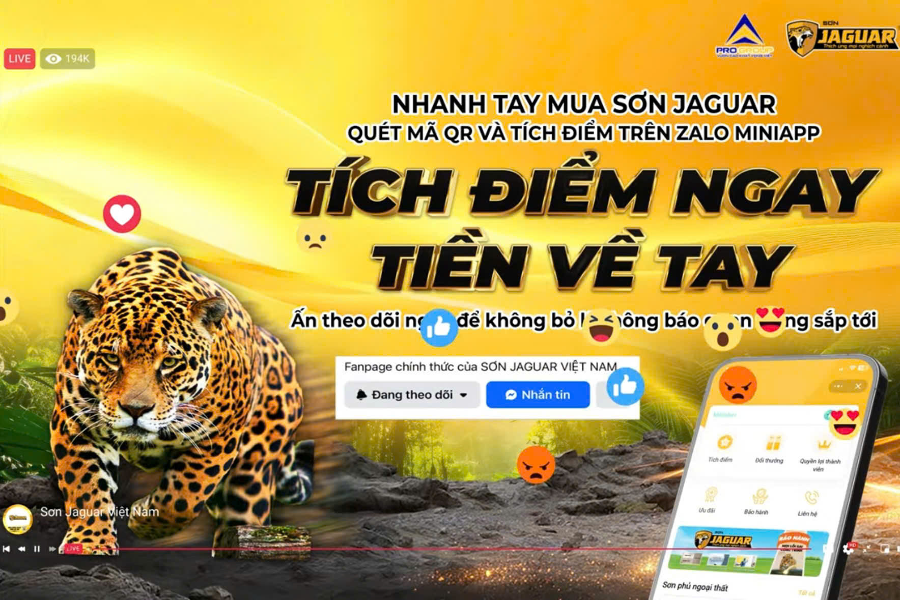 🔔 CHUYỂN ĐỘNG CÙNG JAGUAR – CUỘC SĂN THƯỞNG LỚN ĐANG ĐẾN GẦN 🐆🔥