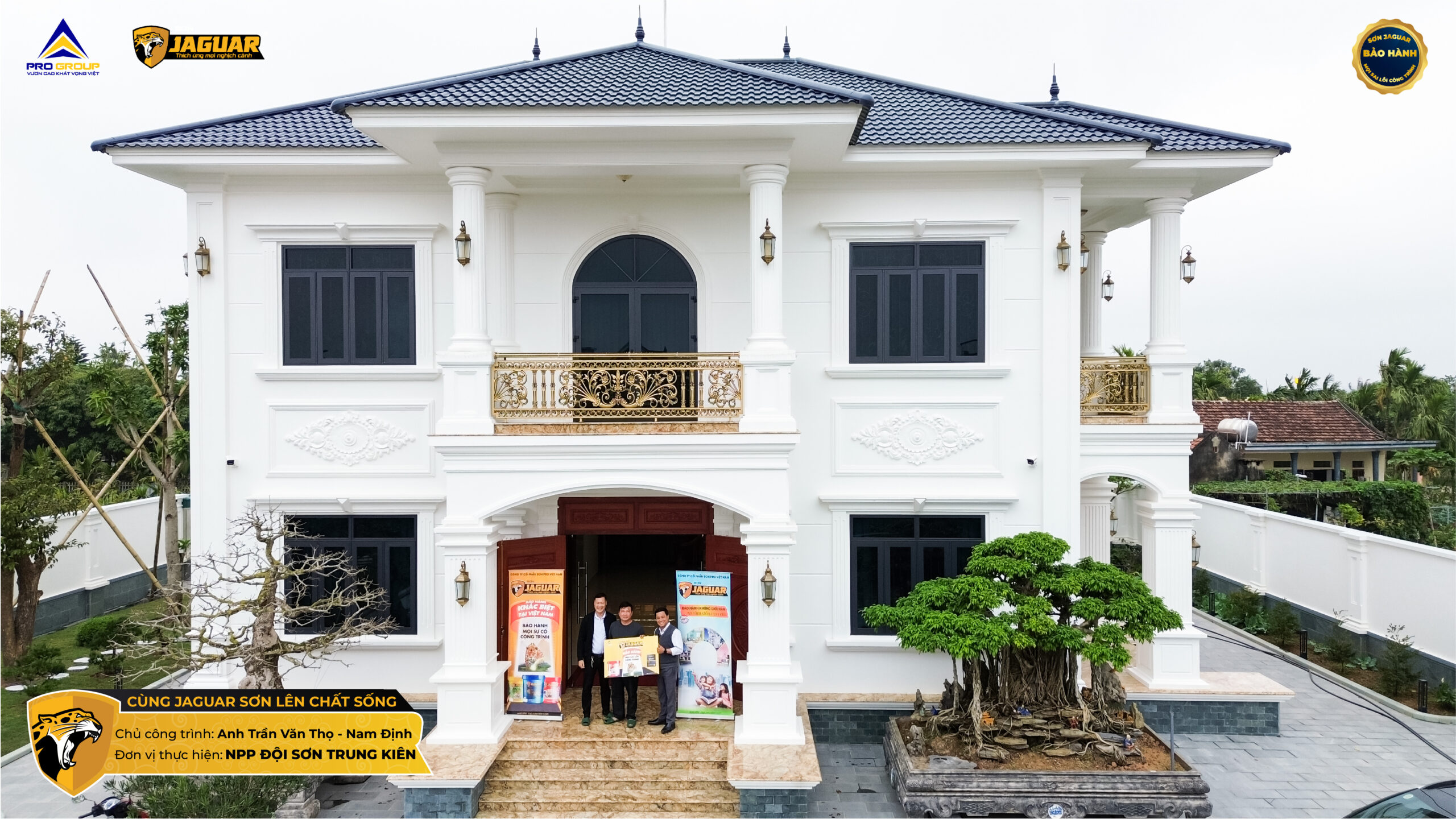 [NAM ĐỊNH] NPP ĐỘI SƠN TRUNG KIÊN CÙNG JAGUAR SƠN LÊN CHẤT SỐNG