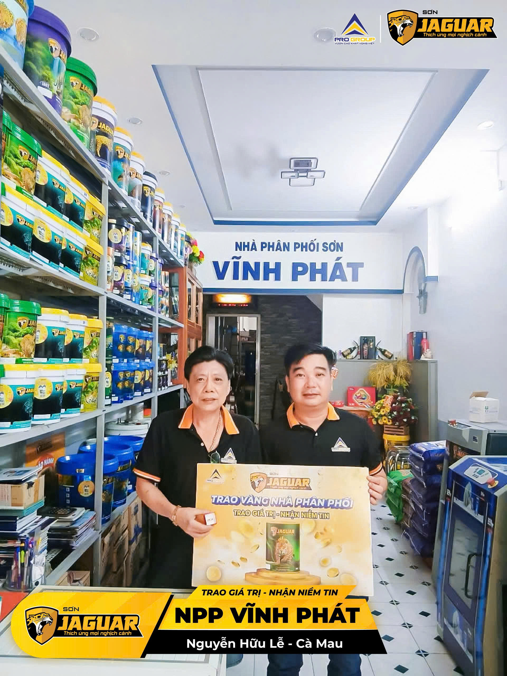 [NPP JAGUAR VĨNH PHÁT] LỘC VÀNG TRAO TAY – NIỀM TIN GẮN KẾT!