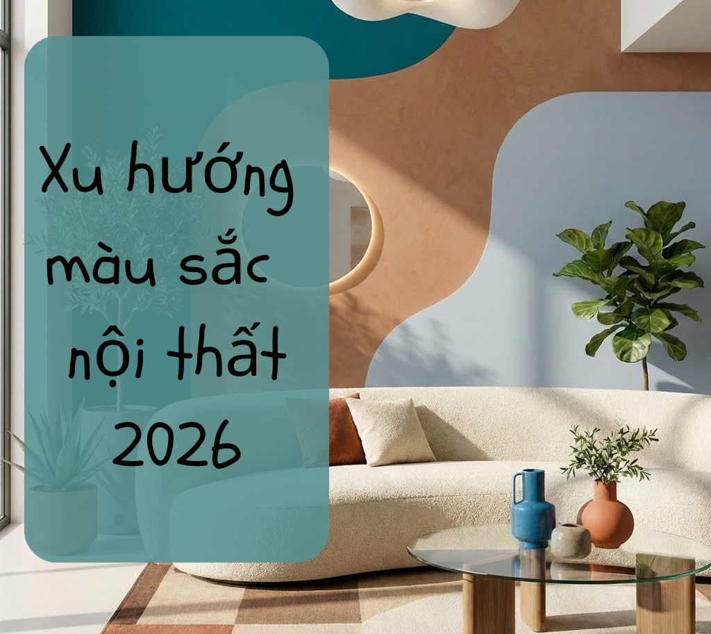 Xu Hướng Màu Sơn Nội Thất Cuối Năm 2026