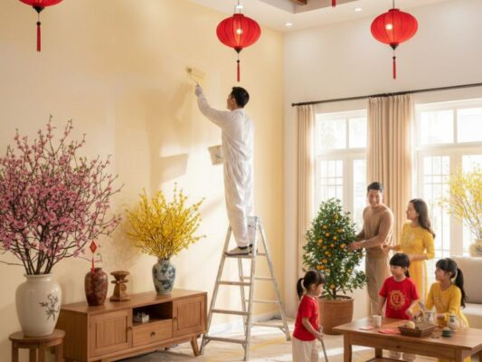 Sơn Nhà Đón Tết 2026 Cùng Jaguar