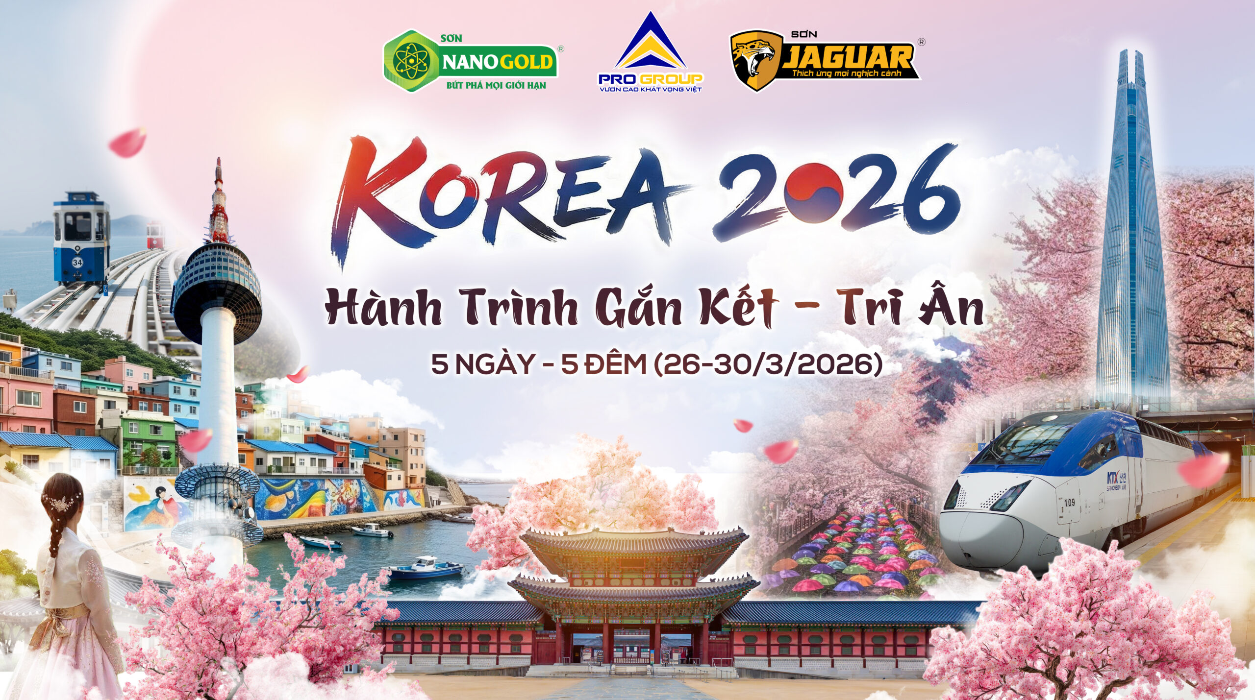 🌸 KOREA 2026 | HÀNH TRÌNH GẮN KẾT – TRI ÂN XỨNG TẦM