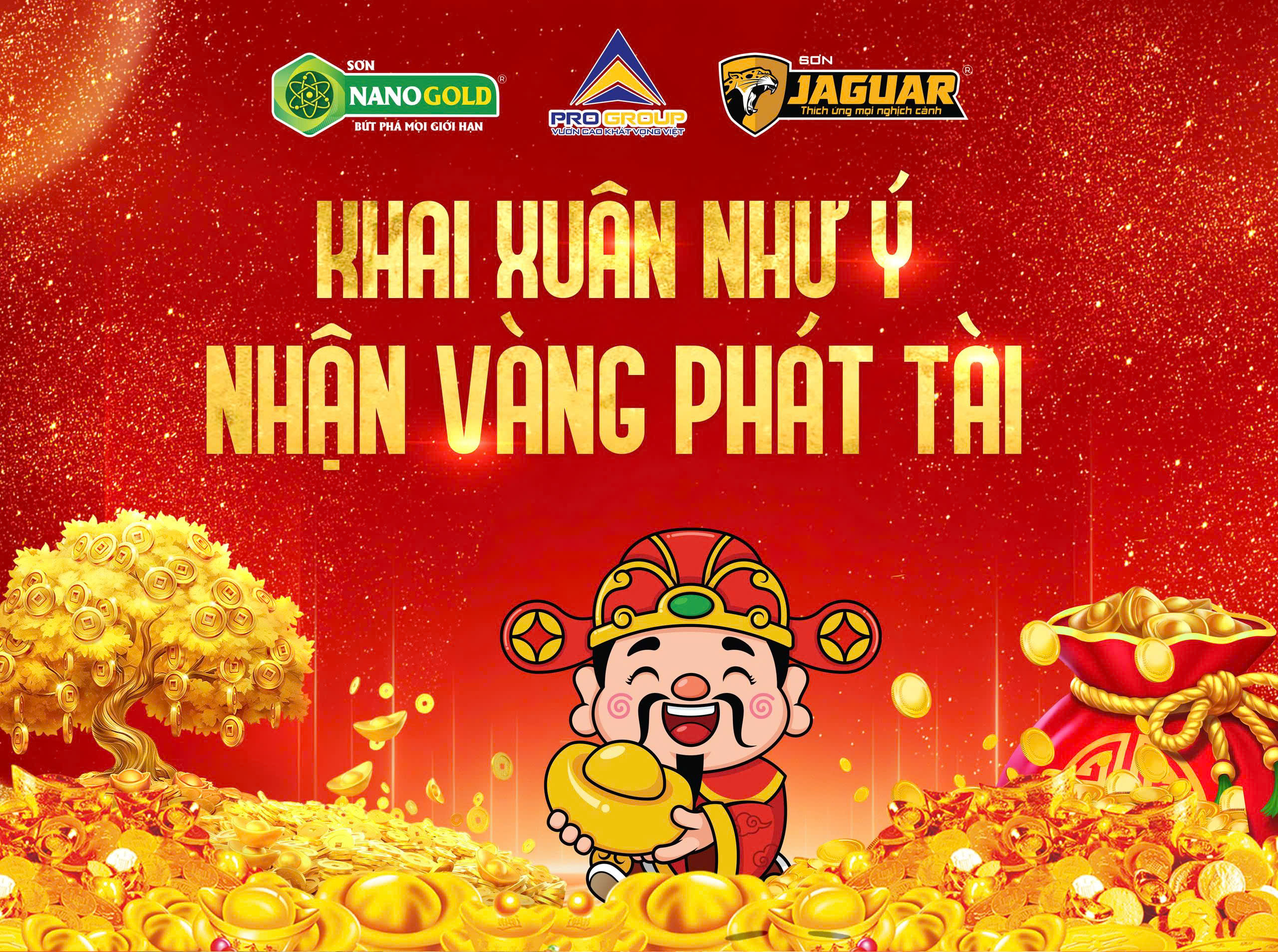 🧧 KHAI XUÂN NHƯ Ý – NHẬN VÀNG PHÁT TÀI CÙNG JAGUAR 🧧