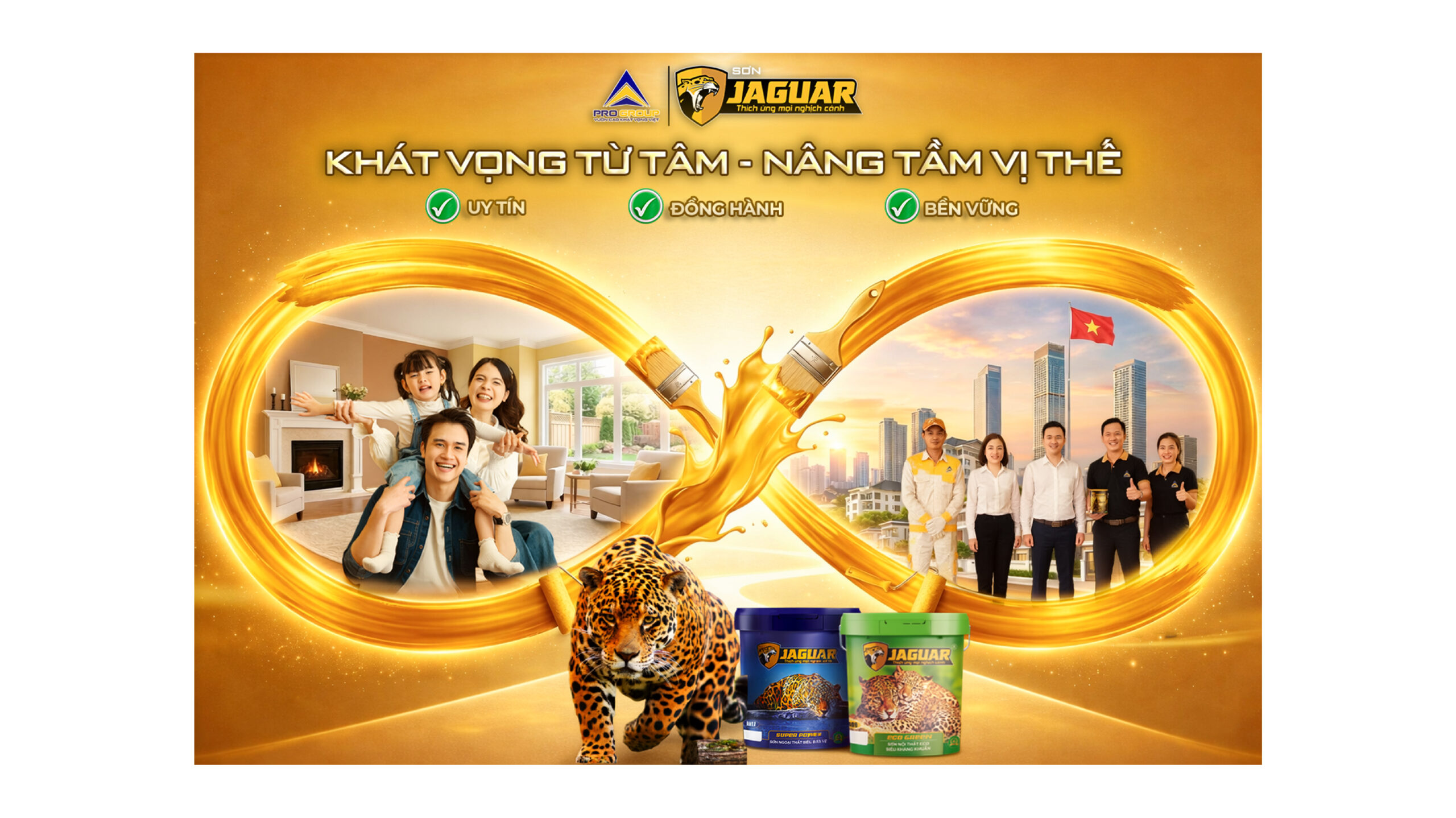 ✨ THƯƠNG HIỆU SƠN JAGUAR: KHÁT VỌNG TỪ TÂM – NÂNG TẦM VỊ THẾ 🚀