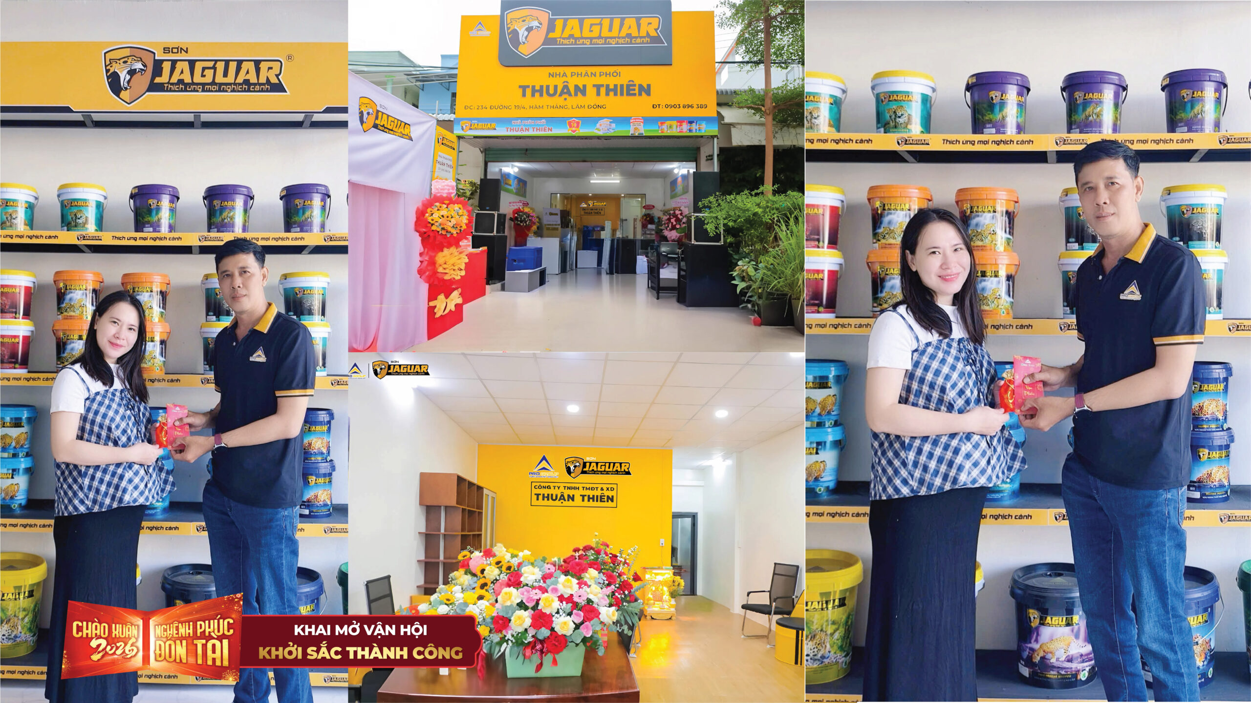 💰 JAGUAR GỬI TRAO LỘC VÀNG – CÙNG NPP THUẬN THIÊN BỨT TỐC THÀNH CÔNG