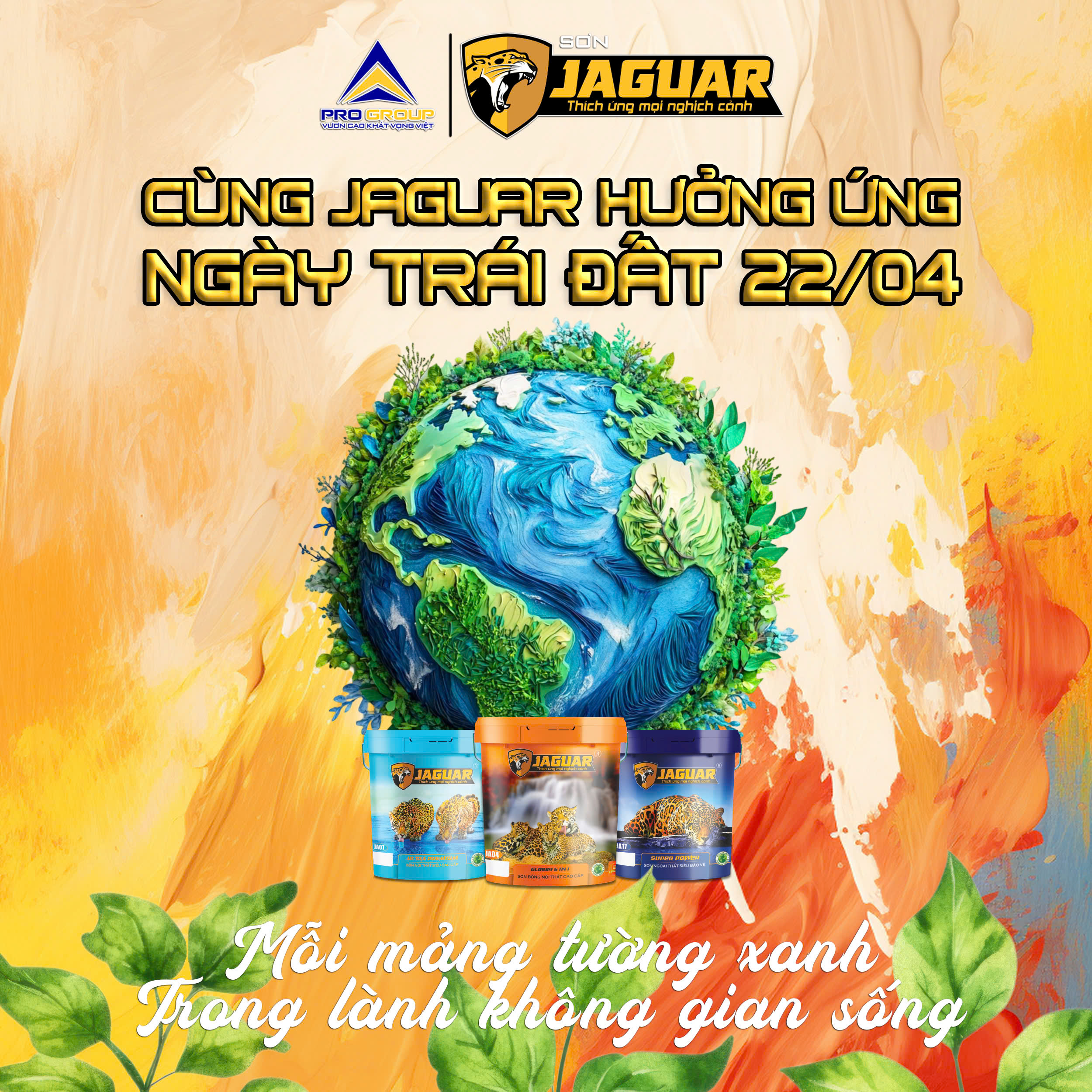 HÀNH TRÌNH PHỦ XANH VIỆT NAM – CAM KẾT CHẤT LƯỢNG TỪ SƠN JAGUAR