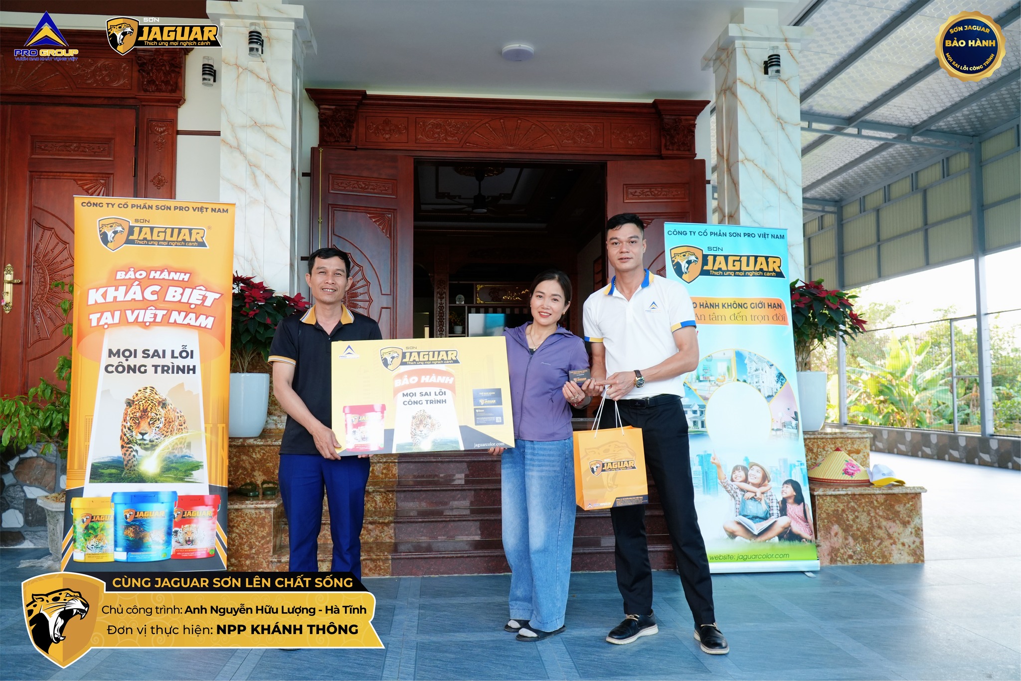✨ NHÌN LẠI HÀNH TRÌNH TRAO THẺ BẢO HÀNH TẠI HÀ TĨNH – CÙNG JAGUAR SƠN LÊN CHẤT SỐNG