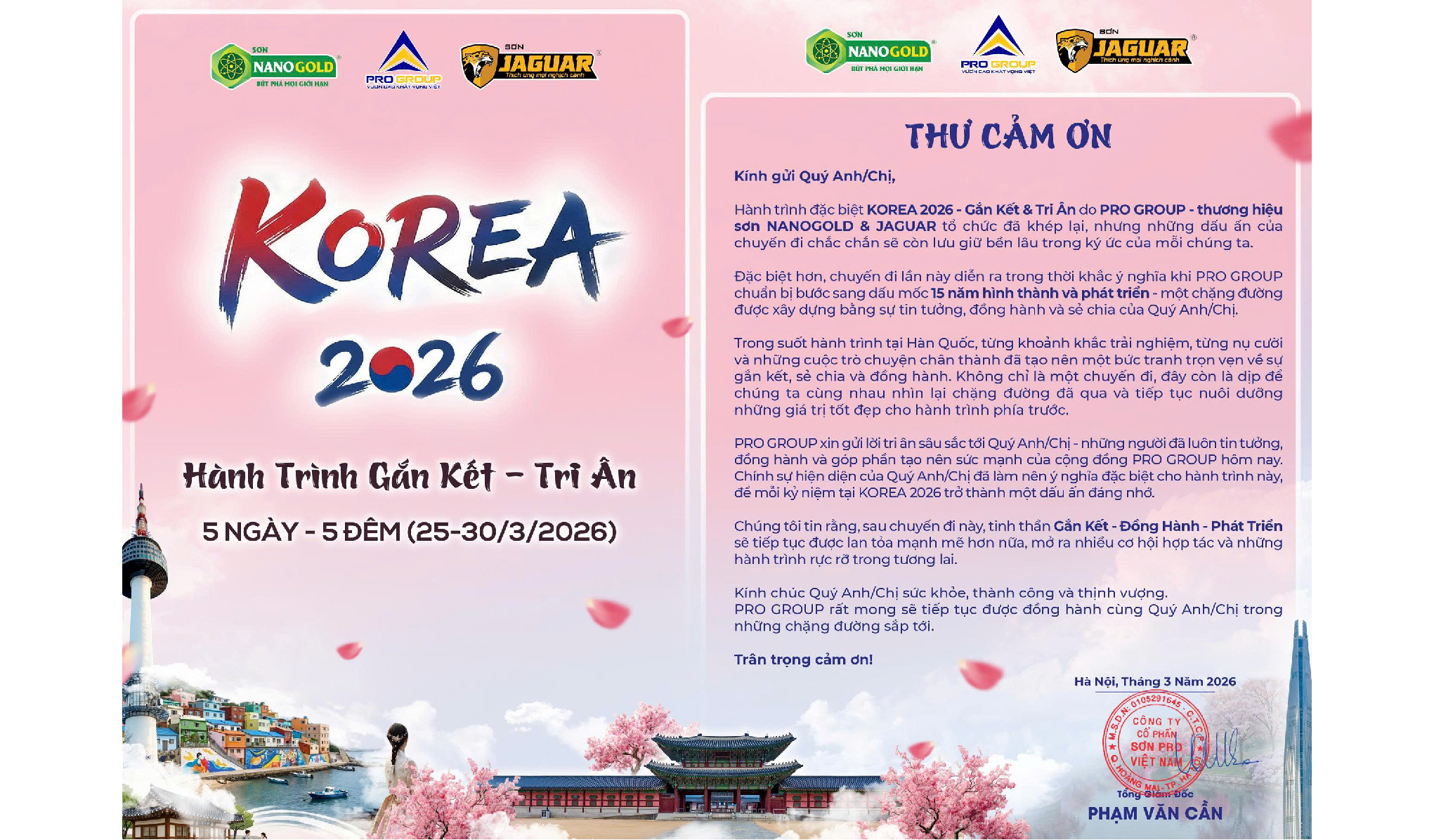 💖 KOREA 2026 | GẮN KẾT & TRI ÂN: SƠN JAGUAR CẢM ƠN NHỮNG NGƯỜI ĐỒNG HÀNH!