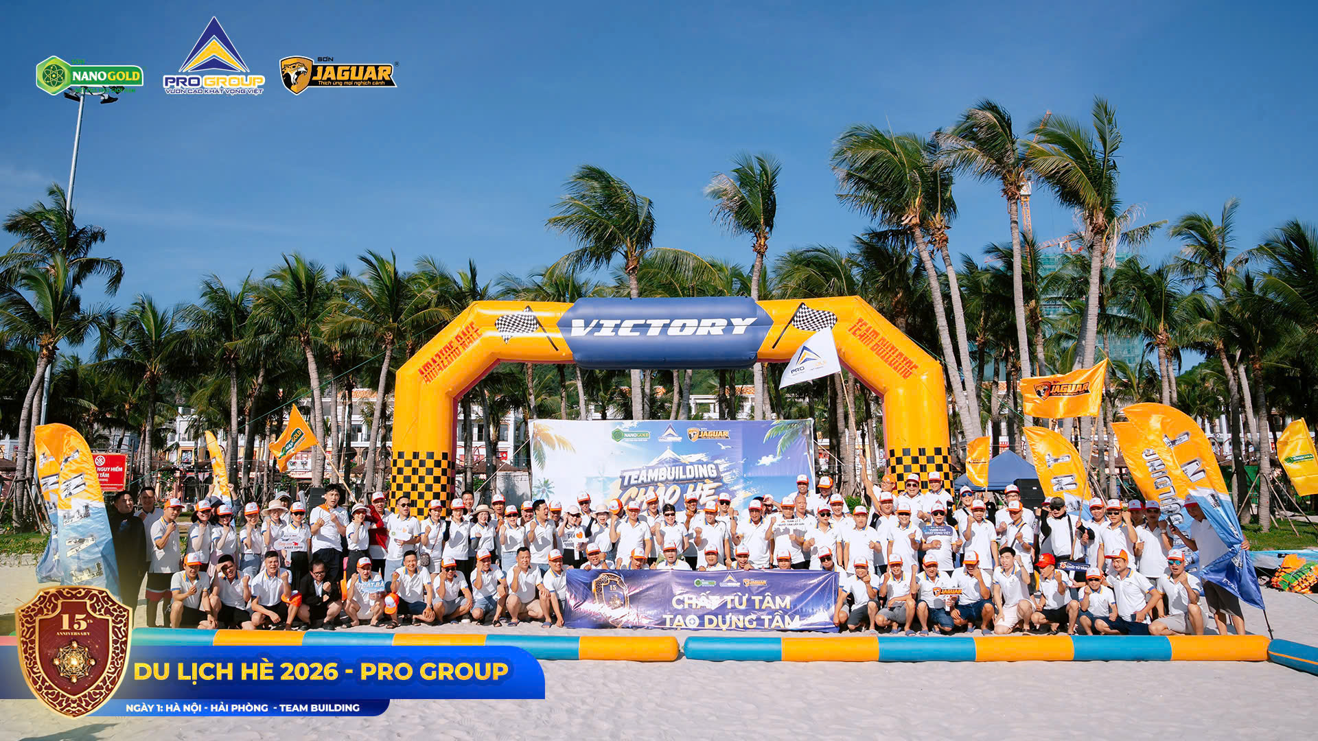 CÁT BÀ 2026 | TEAMBUILDING – CHIẾN BINH JAGUAR CHÁY HẾT MÌNH GIỮA NẮNG VÀNG CÁT BÀ