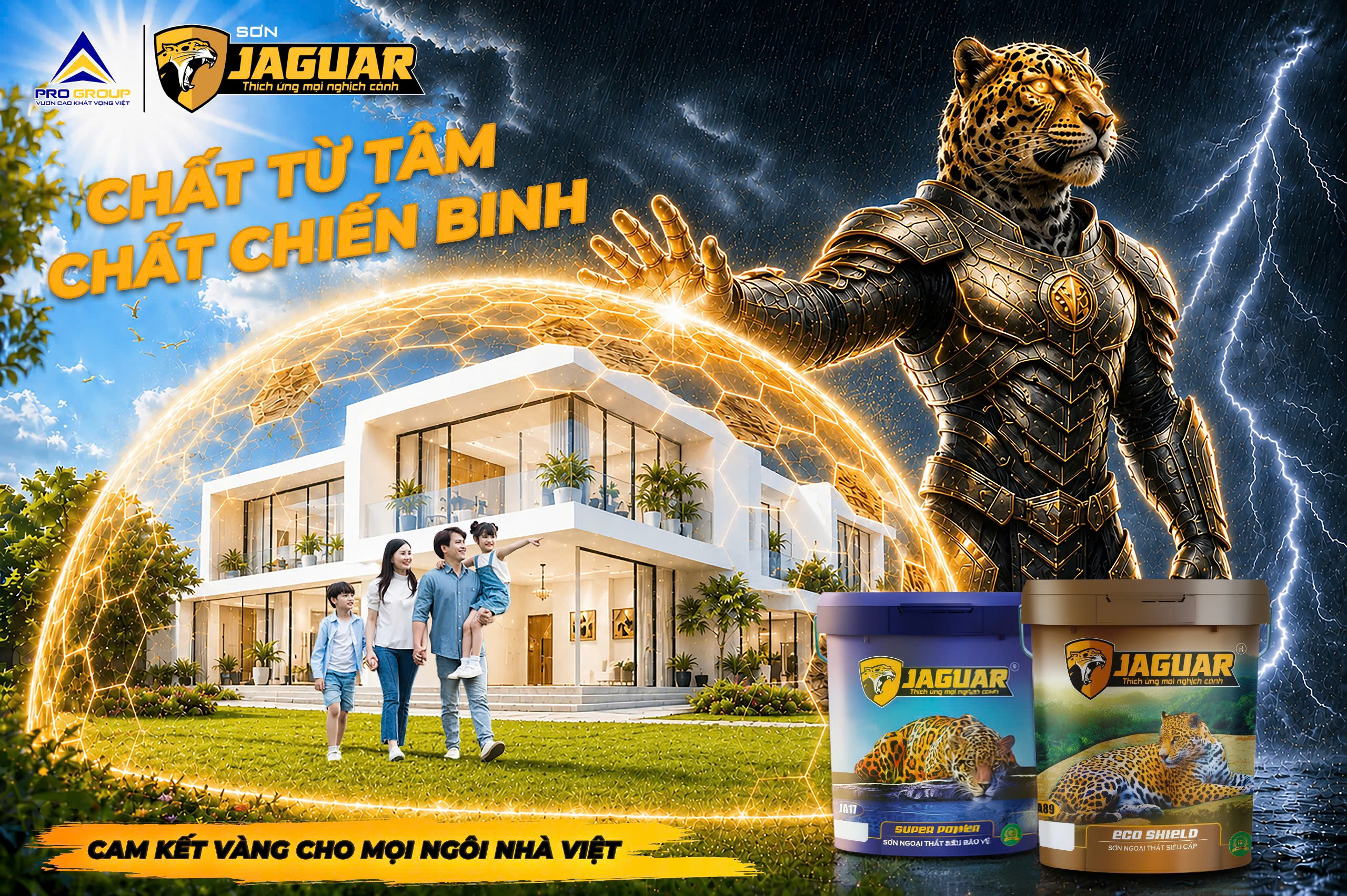 CHẤT TỪ TÂM – CHẤT CHIẾN BINH | CAM KẾT VÀNG CHO MỌI NGÔI NHÀ VIỆT