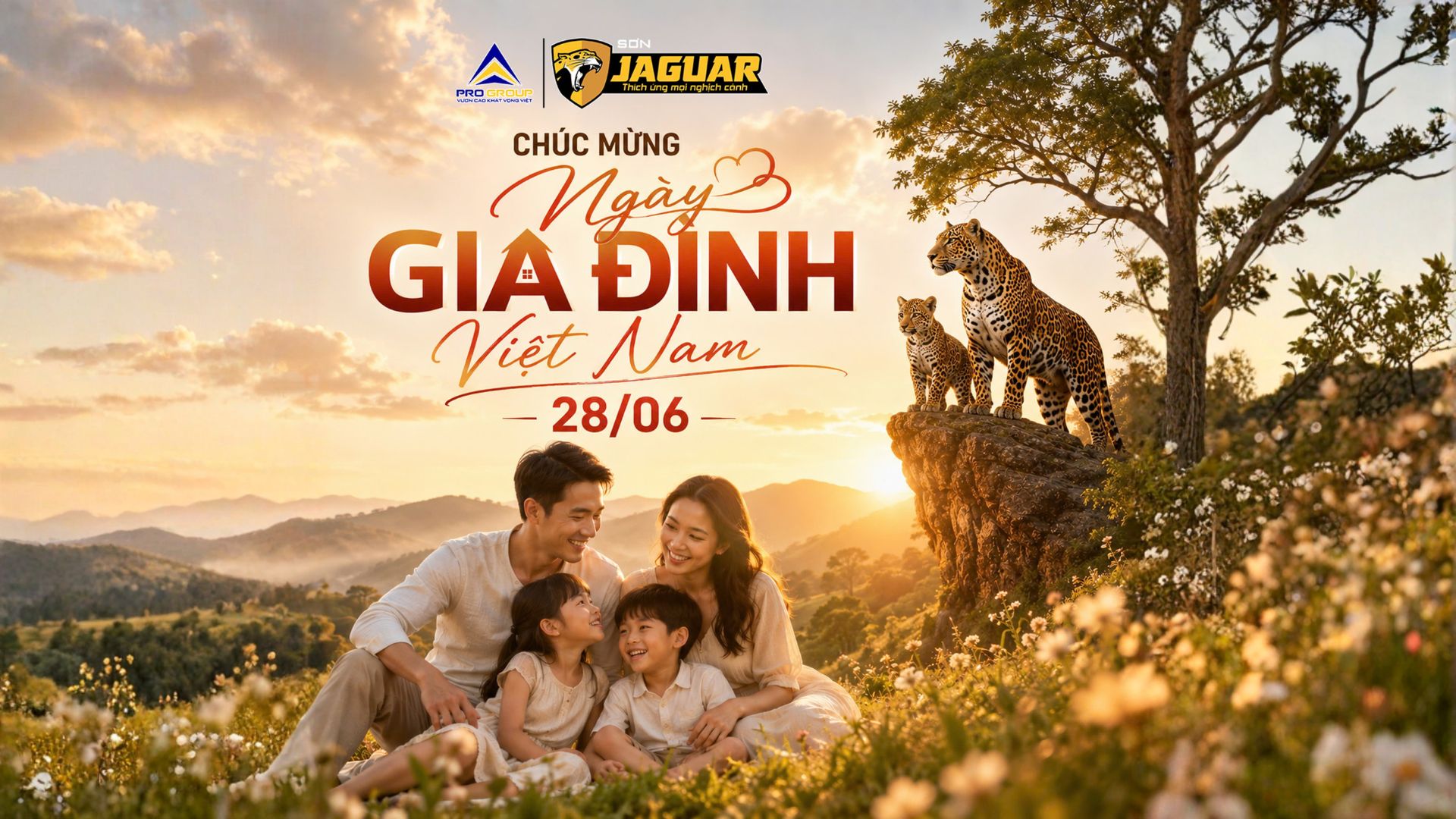 CÙNG JAGUAR CHÚC MỪNG NGÀY GIA ĐÌNH VIỆT NAM 28/06