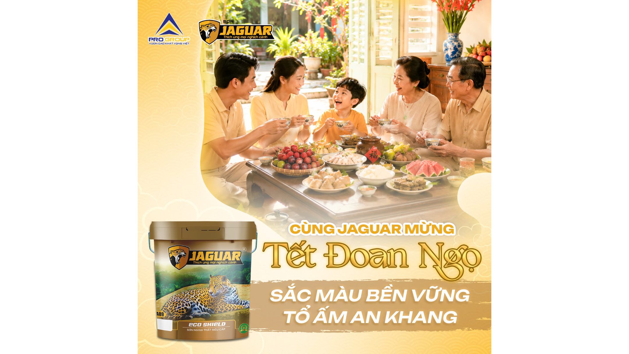 CÙNG JAGUAR MỪNG TẾT ĐOAN NGỌ | SẮC MÀU BỀN VỮNG, TỔ ẤM AN KHANG