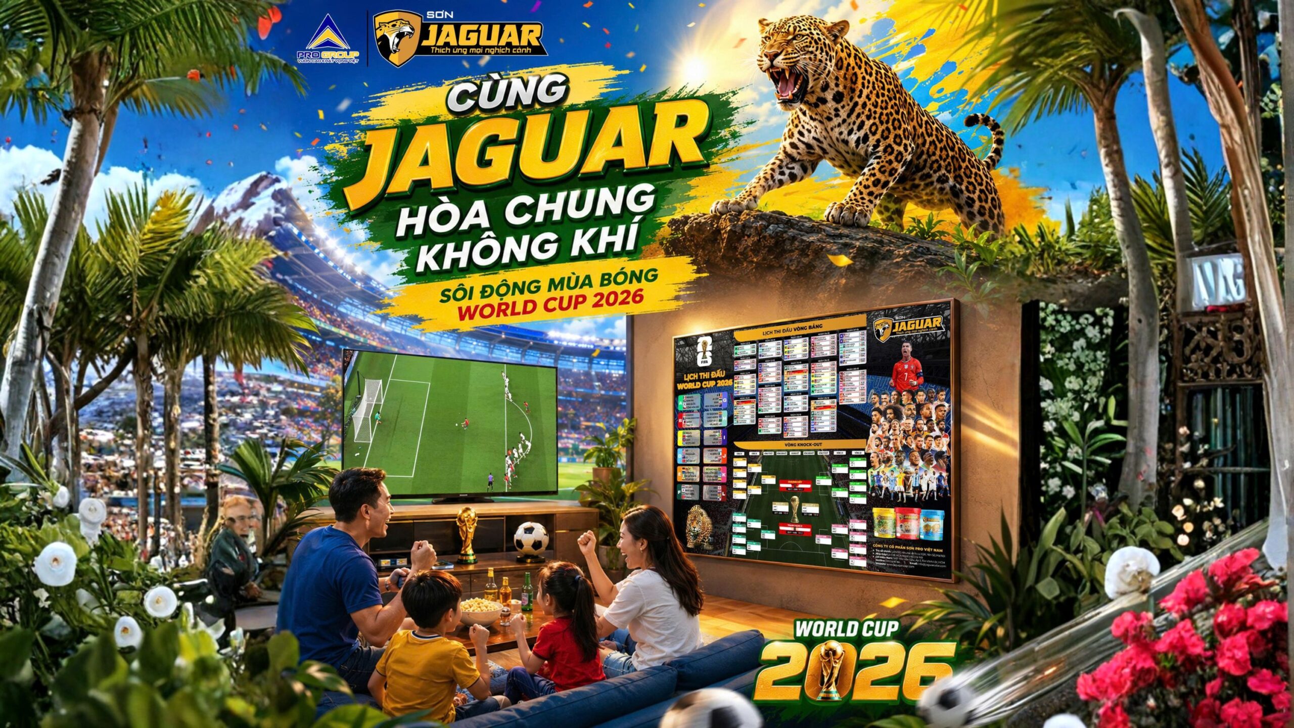 WORLD CUP 2026 | CÙNG SƠN JAGUAR CHÁY HẾT MÌNH VỚI NHỮNG TRẬN CẦU ĐỈNH CAO