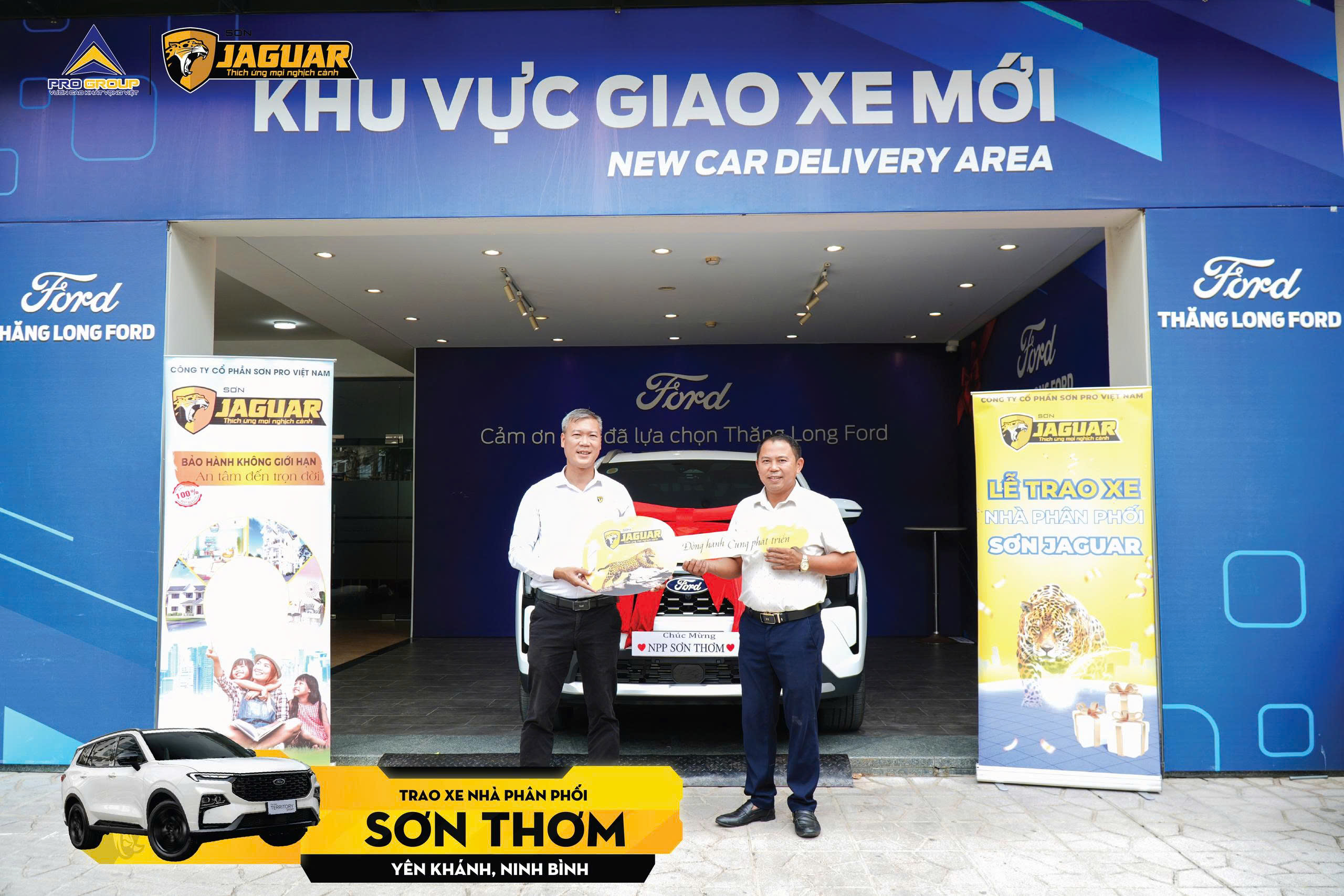 JAGUAR TRAO XẾ SANG – NPP SƠN THƠM SẴN SÀNG BỨT TỐC