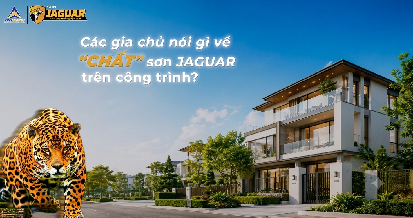 Giải Mã Chữ “CHẤT” #5: Cách Sơn JAGUAR Chinh Phục Hàng Ngàn Gia Chủ Việt