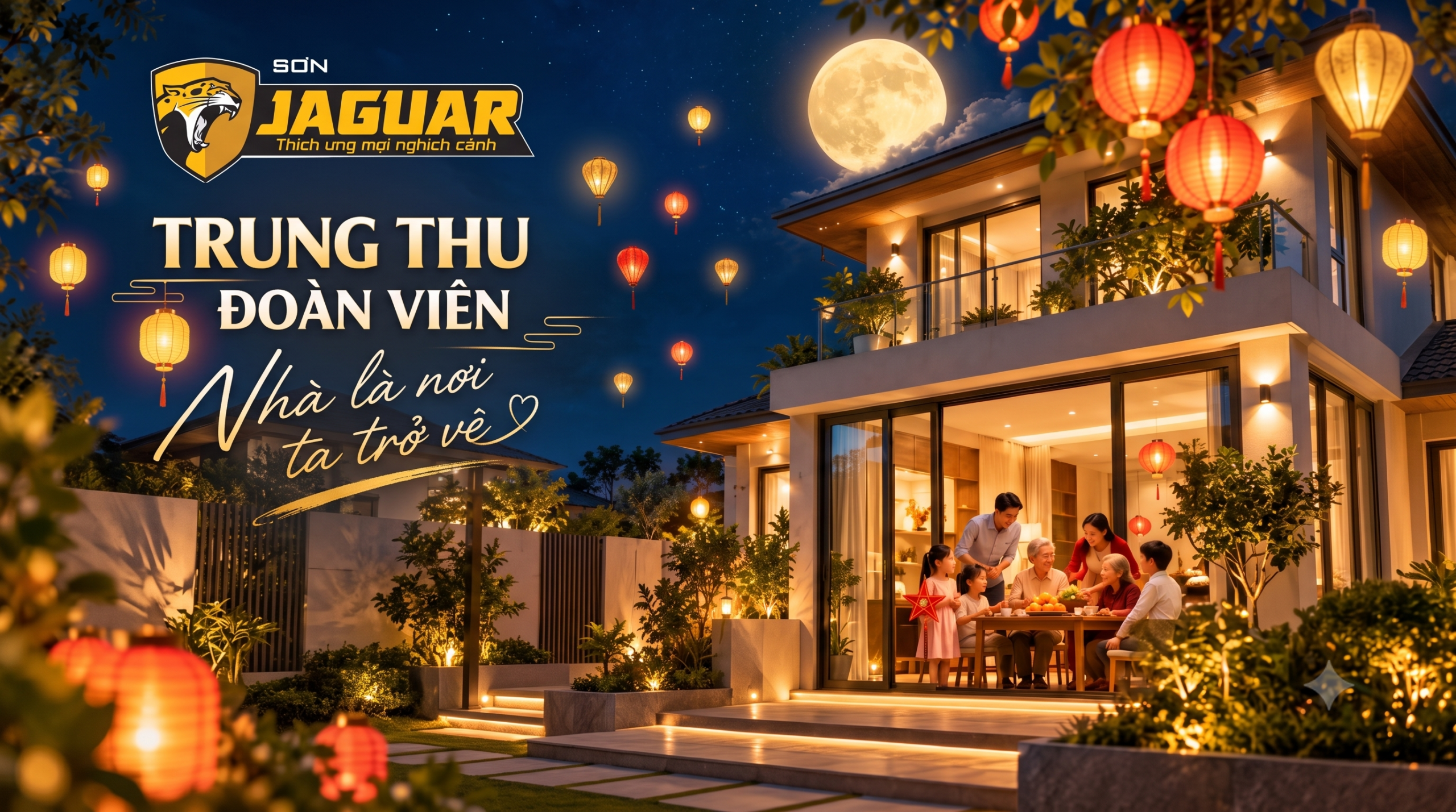 TRUNG THU ĐOÀN VIÊN – NHÀ LÀ NƠI TA TRỞ VỀ