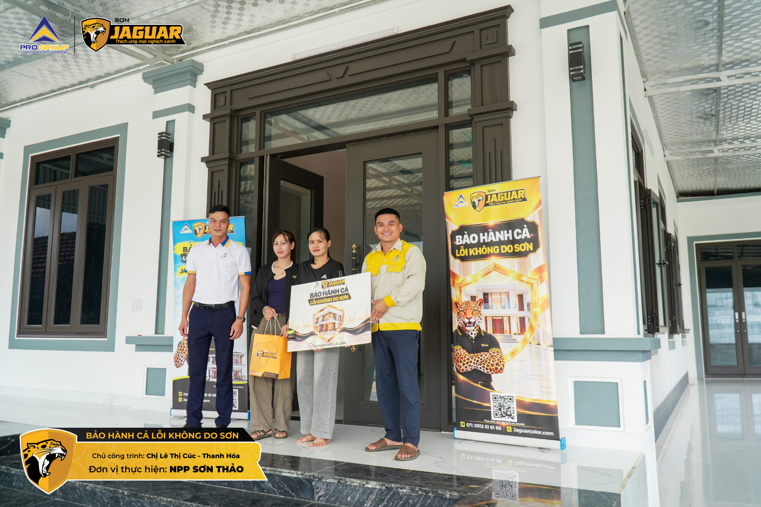[THANH HÓA] GIỮ “CHẤT” TRÊN TỪNG CÔNG TRÌNH – CÙNG JAGUAR BẢO HÀNH AN TÂM TOÀN DIỆN